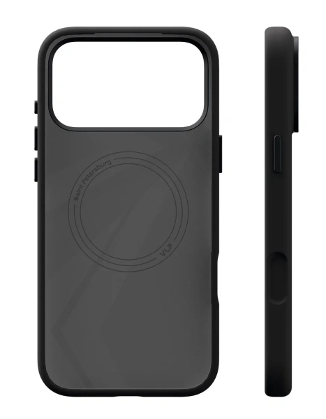 Чехол защитный VLP Aster Pro Case с MagSafe для iPhone Air, черный